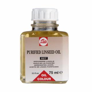 Talens lněný olej čištěný 027 - 75 ml (Talens oil - Purified linsed oil 027)
