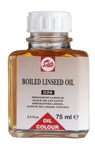 Talens lněný olej vařený 026 - 75 ml (Talens oil - Boiled linseed oil 026)