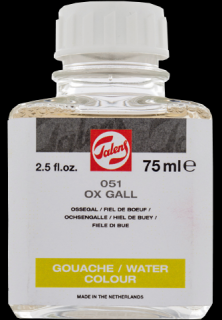 Talens Ox Gall žlč vola 051 - 75 ml (Talens Ox Gall 051 - na kvaš, akvarel)