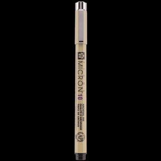 Technické pero SAKURA Pigma® Micron 10 - 0,6 mm černé (Technické pero SAKURA Pigma® Micron 10 - 0,6 mm černé)