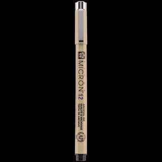 Technické pero SAKURA Pigma® Micron 12 - 0,7 mm černé (Technické pero SAKURA Pigma® Micron 12 - 0,7 mm černé)