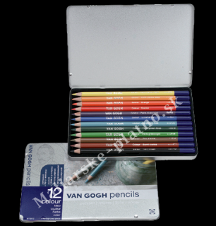 Tužky Van Gogh - sada 12 ks (Umělecké tužky Van Gogh M12)