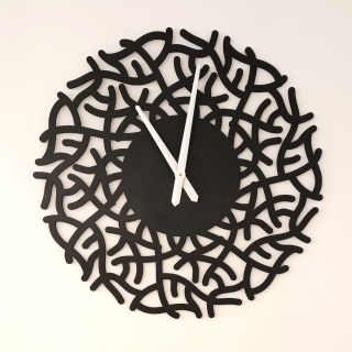 Nástěnné hodiny TWIG - BAREVNĚ LAKOVANÉ (Hodiny TWIG, barevně lakované, 30 - 100 cm)