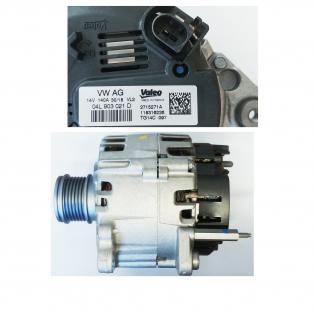 Alternátor Originál Valeo 04L903021D , 04L 903 021 D