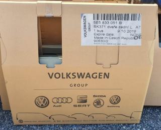 Dveře zadní levé Škoda Octavia III liftback 5E5833051B , 5E5 833 051 B
