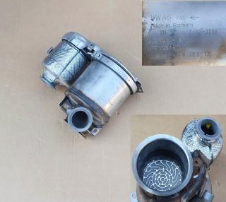 Filtr dieselový částicový, DPF Originál 04L131723M , 04L 131 723 M , 04L131601H