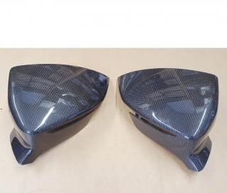 Karbon / Carbon kryty zrcátek SADA 2 kusy Seat ATECA Originál díly