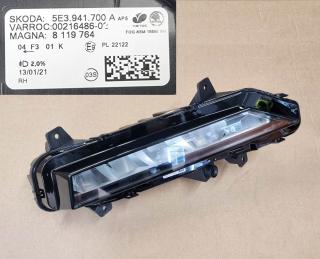 LED - mlhové světlo pravé Octavia IV RS 5E3941700A , 5E3 941 700 A