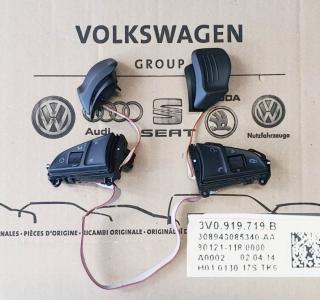 Multifunkční tlačítka pro volant SADA Originál 3V0919719B WHS