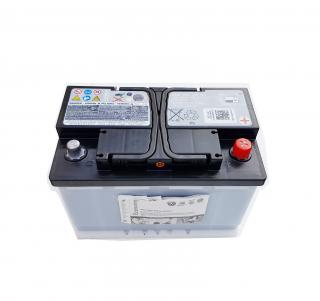Originál Autobaterie 12V 70Ah 680A START/STOP  JZW915105AC , JZW 915 105 AC