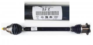 Poloosa pravá Originál 5Q0407272J , 5Q0 407 272 J