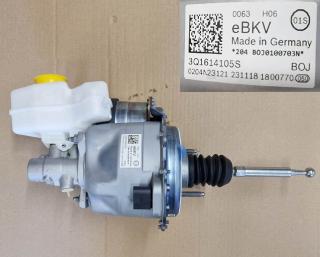 Posilovač brzd elektromechanický Originál 3Q1614105S , 3Q1 614 105 S