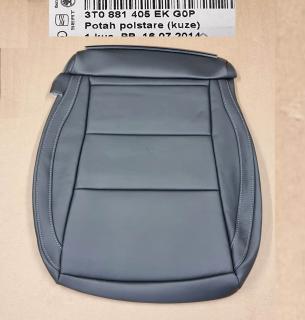Potah polštáře kůže , potah sedačky Originál Škoda Superb II 3T0881405EK