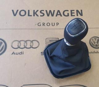 Rukojeť řadící páky s manžetou Originál Volkswagen POLO 6R0711113