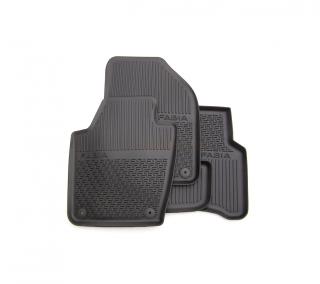 Sada gumových koberců 4 kusy Originál Škoda Fabia III 6V1061551 , 6V0061551