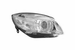 Světlomet, světlo přední pravé Škoda Fabia II, Roomster H7 HELLA 5J1941018A