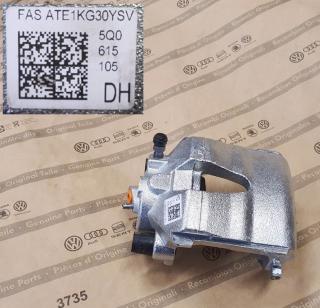 Třmen kotoučové brzdy přední levý Originál 5Q0615123, 5Q0615105