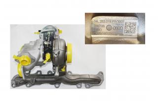 Turbo, turbodmychadlo, 04L253019P, Škoda Yeti, Volkswagen Beetle, Caddy, Golf, Jetta, PAssat, Scirocco, CC 2.0 Tdi 110 kW