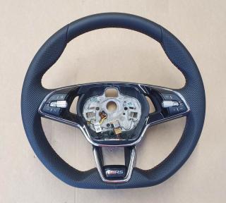Volant multifunkční, vyhřívaný Škoda Octavia IV RS, červená nit 5E3419093C
