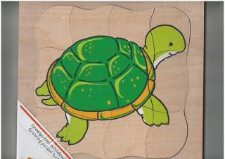 Vývoj želvy (Vrstvené puzzle)