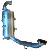 Filtr pevných částic DPF s katalyzátorem Mazda 3 1.6 DI 81KW 2003- (JMJ 1005 DPF + CAT MAZDA 3 1.6 CiTD 81KW 2003- OE:6M51-5H270-BA, 6M51-5H270-CA, 8M51-5H270-AA)