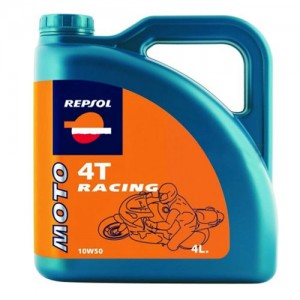 REPSOL motorový olej moto RACING 4T 10W50 4 L (REPSOL MOTO RACING 4-T 10W-50)
