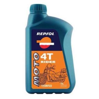 REPSOL motorový olej moto RIDER 4T 15W50 1 L (REPSOL MOTO RIDER 4-T 15W-50)