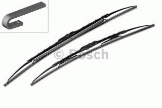 Sada stěračů BOSCH TWIN spoiler 650+400 mm, sada 653S, 3397118325 (Ramínkový stěrač BOSCH TWIN, BO 3397118325, 3 397 118 325)