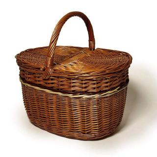 Proutěný piknikový koš 074 (Piknikový koš)