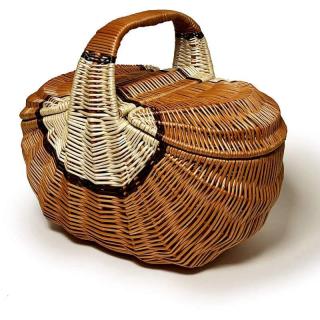 Proutěný piknikový koš 076 (Piknikový koš)