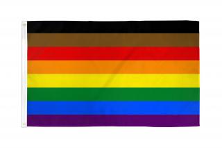 Duhová vlajka inkluzivní 60x90 cm