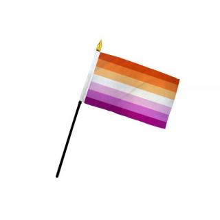 Vlaječka lesbická sunset 10x15 cm