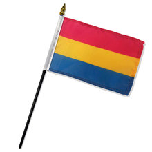 vlaječka pansexuální hrdosti 10x15 cm