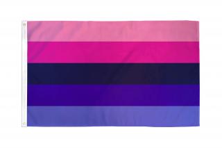 Vlajka Omnisexual 90 x 150 cm