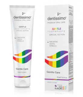 Zubní pasta Dentissimo Gentle Care Rainbow (Special edition RAINBOW)