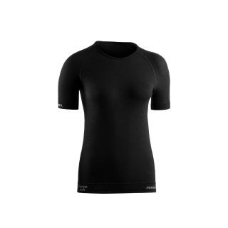 Dámské termo triko LURBEL Merino Lite Short Sleeves (černá)