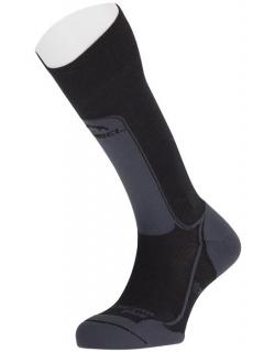 Lyžařské ponožky LURBEL Veleta Primaloft, vel. 35-38 (černá/šedá)