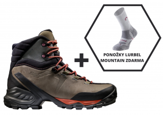 MAMMUT  Trovat Tour High Gore-tex dámské (hnědá/černá)