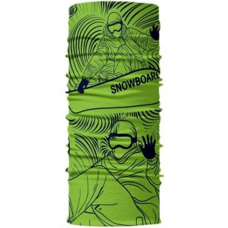 Multifunkční šátek 4FUN green board
