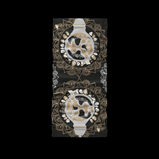 Multifunkční šátek 4FUN Mandala black RECYCLING