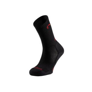 Ponožky LURBEL Fuenfria (černá/červená)