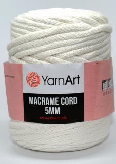 Macrame Cord 5 mm barva 752 smetanová