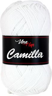 Příze Camilla barva 8002 bílá