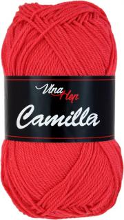 Příze Camilla barva 8008 červená