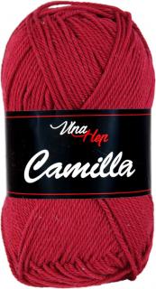 Příze Camilla barva 8020 vínová