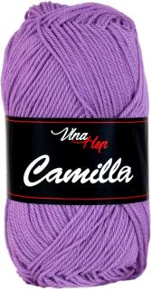 Příze Camilla barva 8055 fialová