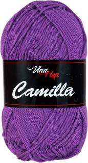 Příze Camilla barva 8057 tmavě fialová
