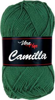 Příze Camilla barva 8157 lahvově zelená