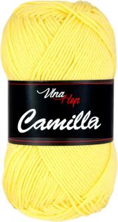Příze Camilla barva 8177 ledově žlutá