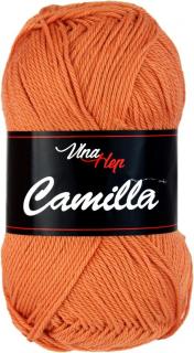 Příze Camilla barva 8200 hnědorezavá